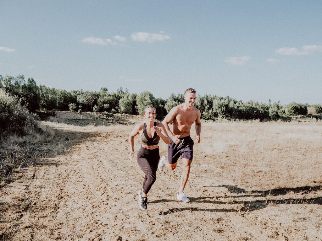 Modelpaar OeffnerCouple Fitnessshooting